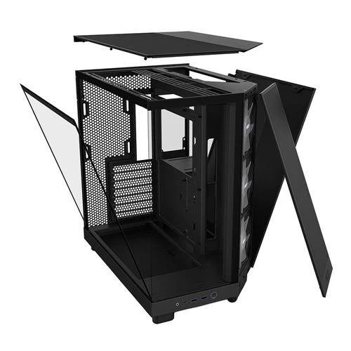 Case NZXT H6 Flow RGB Tempered Glass ATX Mid-Tower