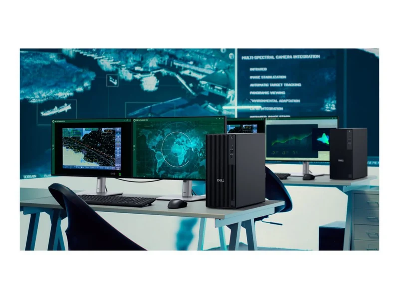 Computador de Escritorio Dell Pro Tower QCT1250, Intel Core Ultra 7 265 20 Núcleos, 16GB DDR5, 512 GB SSD