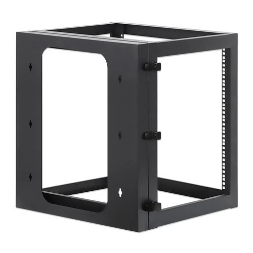Intellinet 19 inch Wall Mount 4-Post Open Frame Network Rack - 12U