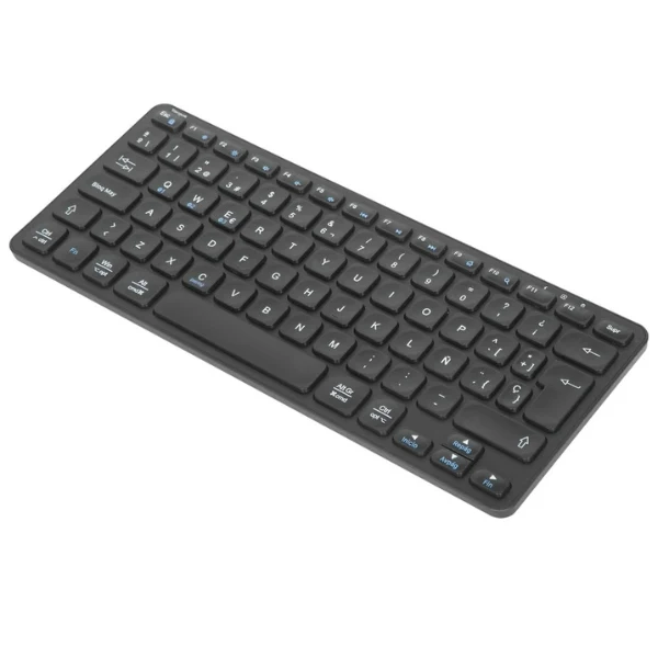 Teclado Targus AK867ES Multidispositivo Bluetooth 5.1 - Español - Soporte para Tablet y Celular - Negro