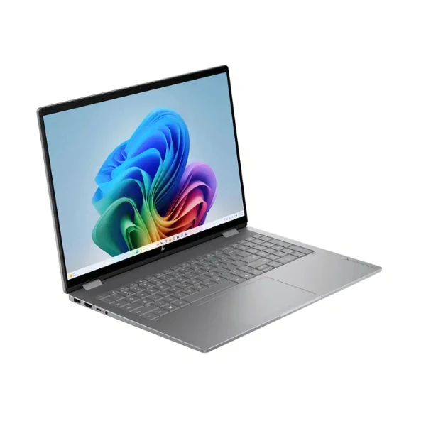 Laptop HP OmniBook X Flip Copilot+ PC 2 en 1 AMD Ryzen AI 5 430 (4.5GHz) 16 GB RAM 512 GB SSD 16" AMD Radeon 840M Win 11 Home - Meteor Silver