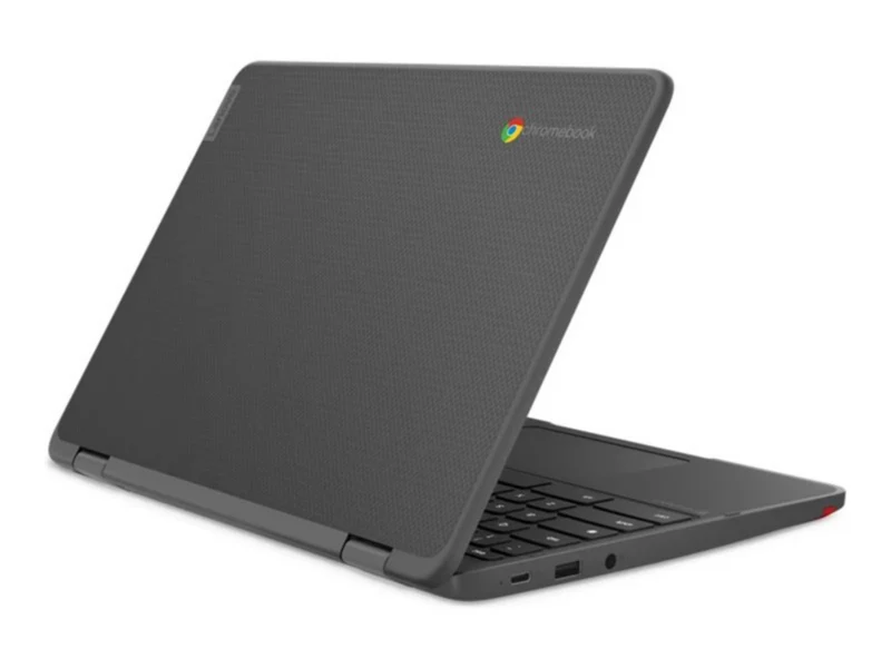 Laptop Lenovo 500e Yoga Chromebook Gen-4 82W4, Intel N-Series N100 4 Núcleos, 4GB DDR5, 32 GB, 82W4000AUS