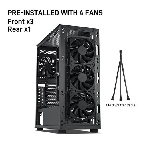 Case DARKROCK Classico Storage Master ATX Mid-Tower