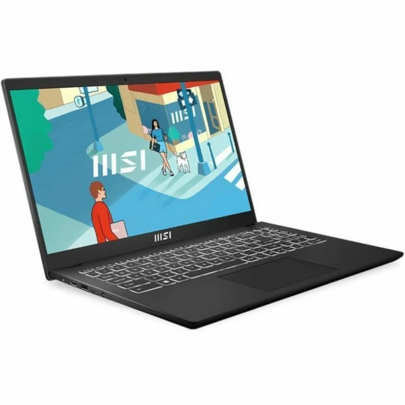 Laptop MSI Modern 15 Modern 15 B13M-1097US, Intel Core I5 13th 10 Núcleos, 16GB, 512 GB SSD -