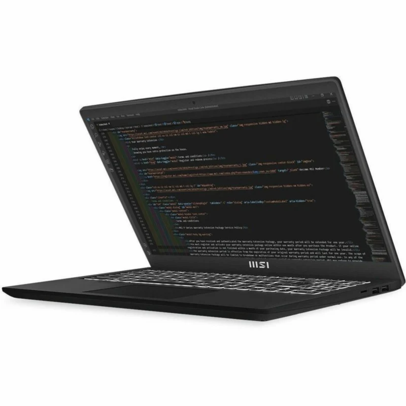 Laptop MSI Modern 15 Modern 15 B13M-1097US, Intel Core I5 13th 10 Núcleos, 16GB, 512 GB SSD -