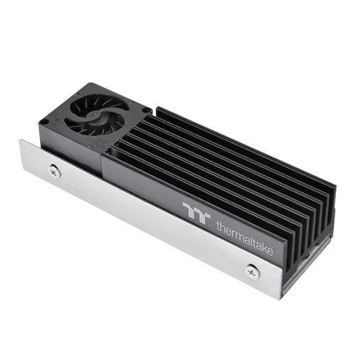 Cooler para SSD M.2 Thermaltake MS-1 2280 con Ventilador 20mm - Aluminio y Cobre