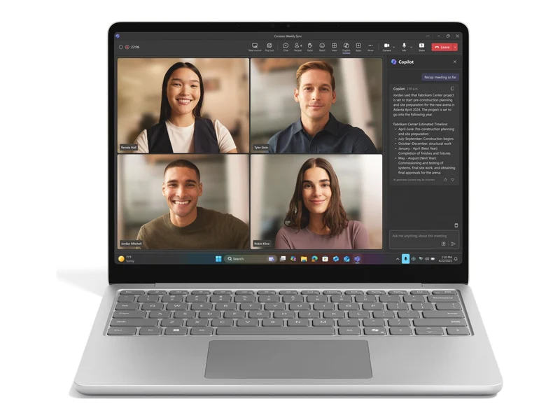 Laptop Microsoft Surface Laptop for Business, Qualcomm Snapdragon X Plus X1P-42-100 8 Núcleos, 24GB DDR5, 1 TB, Qualcomm Adreno