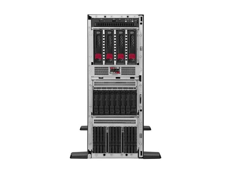 Servidor HPE ProLiant Compute ML350 Gen12, Intel Xeon 6505P 12 Núcleos, 32GB DDR5, HDD 2 x 8 TB, Torre 4U