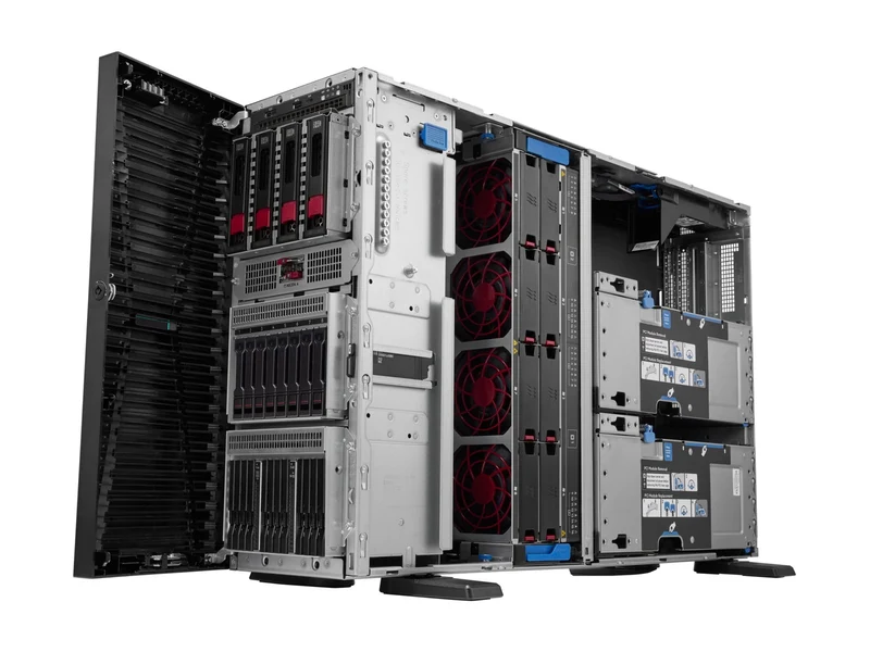 Servidor HPE ProLiant Compute ML350 Gen12, Intel Xeon 6505P 12 Núcleos, 32GB DDR5, HDD 2 x 8 TB, Torre 4U