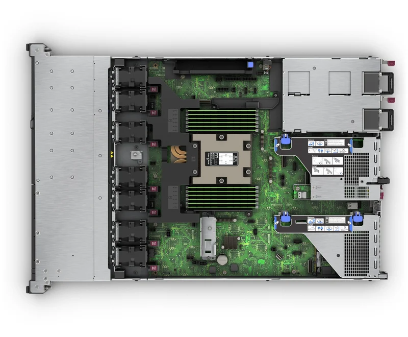 Servidor HPE ProLiant DL360 Gen11 Network Choice, Intel Xeon Gold 6530 32 Núcleos, 128GB DDR5, no HDD, Rack 1U