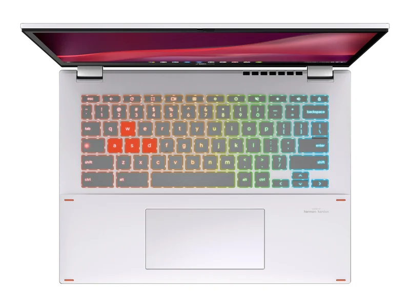 Laptop ASUS Chromebook CX34 Flip CX3401FBA-YZ388T-S, Intel Core i3-1215U 6 Núcleos, 8GB DDR4, ASUS Chromebook CX34 Flip CX3401FBA-YZ388T-S 14" Intel Core i3-1215U 8GB RAM 128GB SSD