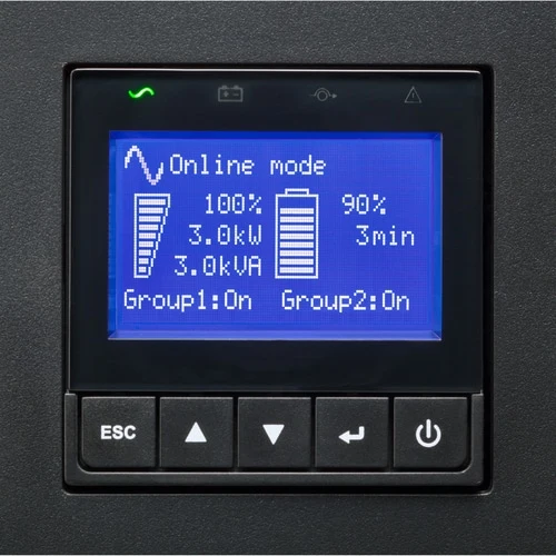 UPS Eaton 9PX3000RT 3000VA/2700W - Online Doble Conversión Rack/Torre 2U