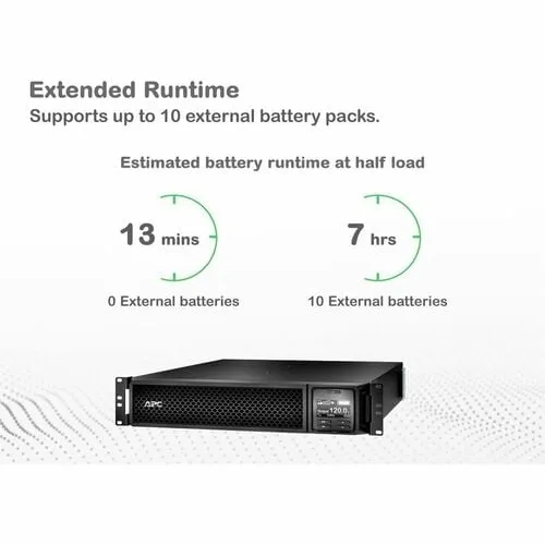 UPS APC Smart-UPS SRT1500XLA 1500VA/1350W - Online Doble Conversión