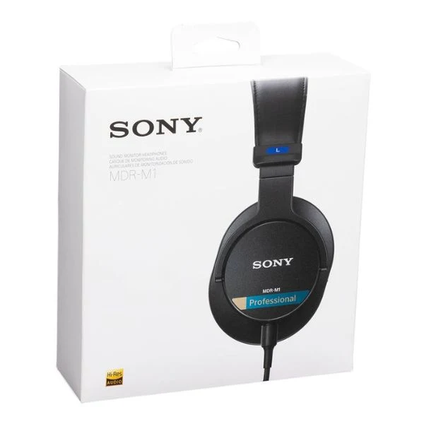 Audífonos Sony MDRM1 Professional Reference Closed Monitor - Black - MDRM1