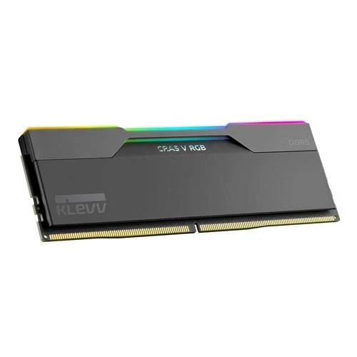 Memoria RAM KLEVV CRAS V RGB 32GB (2x16GB) DDR5 6000MHz PC5-48000 CL30 Dual Channel - Obsidian Black