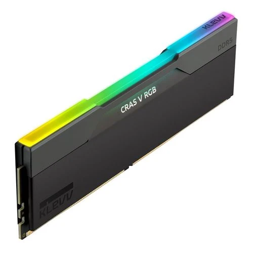 Memoria RAM KLEVV CRAS V RGB 32GB (2x16GB) DDR5 6000MHz PC5-48000 CL30 Dual Channel - Obsidian Black