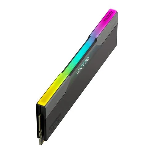 Memoria RAM KLEVV CRAS V RGB 32GB (2x16GB) DDR5 6000MHz PC5-48000 CL30 Dual Channel - Obsidian Black