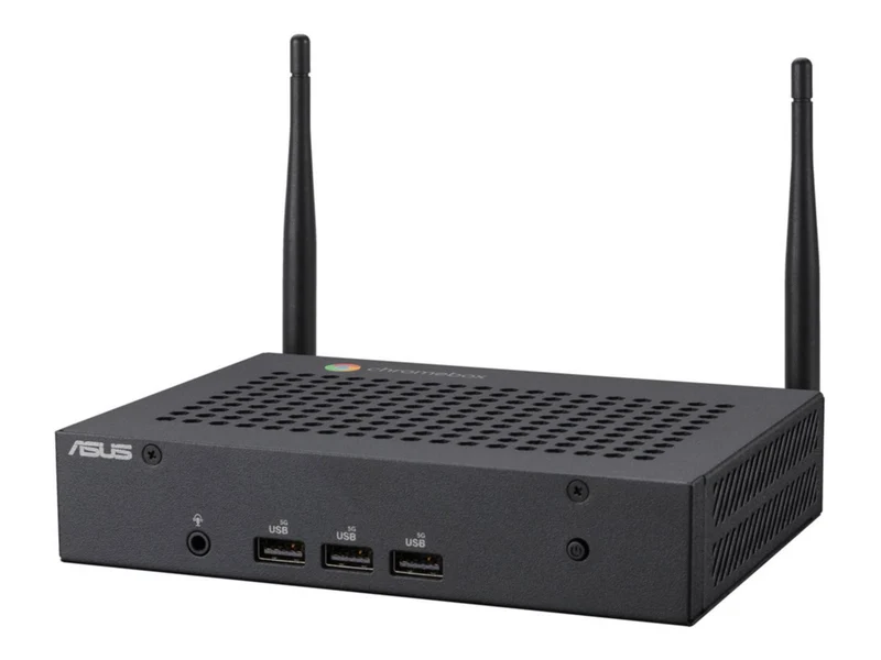 Mini PC ASUS Fanless Chromebox CF40-BC0001UN, Intel Celeron N4500 2 Núcleos, 8GB DDR4, 64 GB
