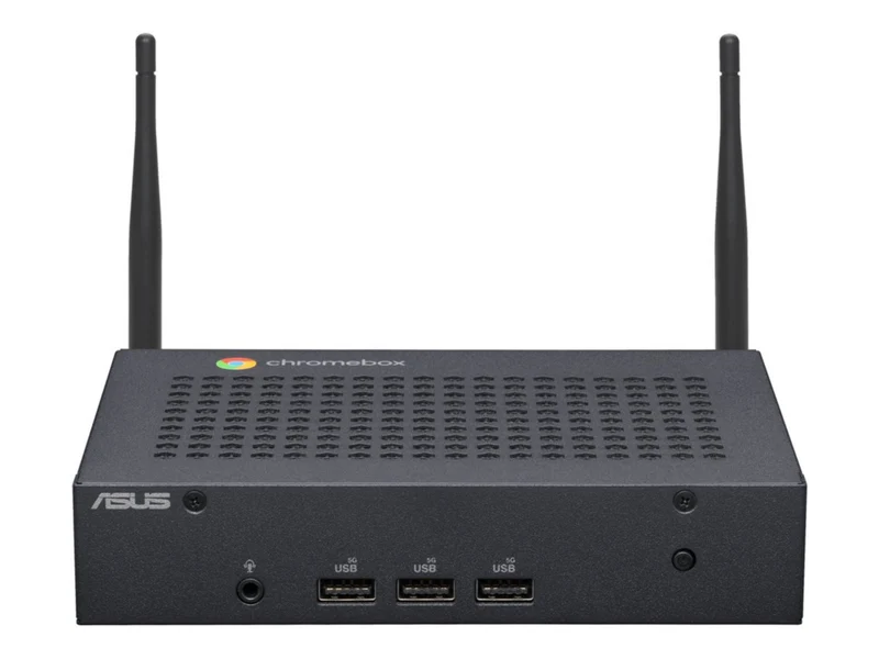 Mini PC ASUS Fanless Chromebox CF40-BC0001UN, Intel Celeron N4500 2 Núcleos, 8GB DDR4, 64 GB