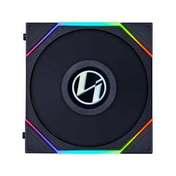 Fan Cooler Lian Li UNI FAN TL LCD FLEX Reverse Blade Fluid Dynamic Bearing 120mm - Negro - RGB