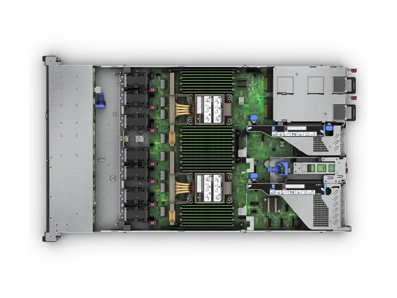Servidor HPE ProLiant DL360 Gen11 Network Choice, Intel Xeon Silver 4509Y 8 Núcleos, 64GB DDR5, SSD 2 x 480GB, Rack 1U