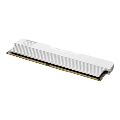 Memoria RAM KLEVV URBANE V RGB 32GB (2x16GB) DDR5 6000MHz PC5-48000 CL28 Dual Channel - Brilliant White