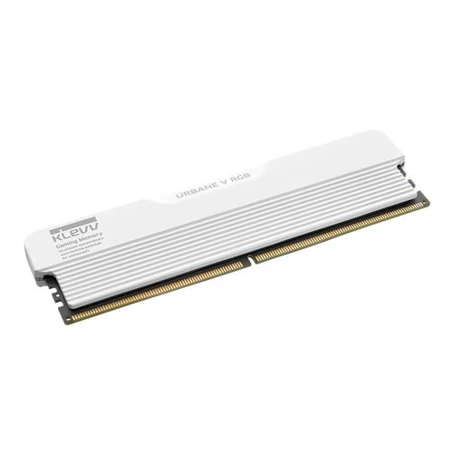 Memoria RAM KLEVV URBANE V RGB 32GB (2x16GB) DDR5 6000MHz PC5-48000 CL30 Dual Channel - Brilliant White