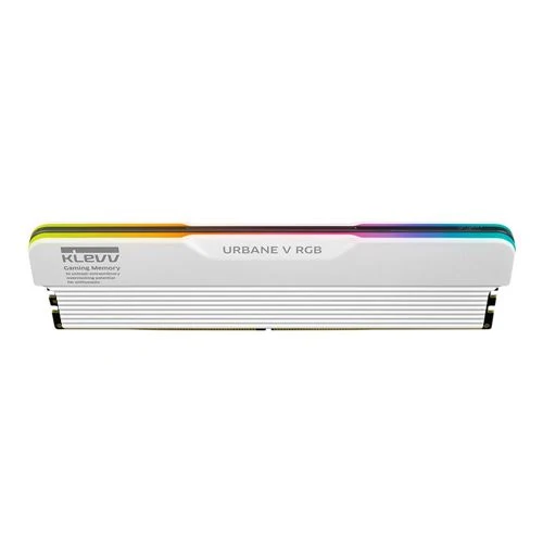 Memoria RAM KLEVV URBANE V RGB 32GB (2x16GB) DDR5 6000MHz PC5-48000 CL30 Dual Channel - Brilliant White