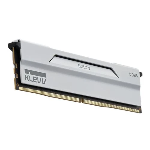 Memoria RAM KLEVV BOLT V 32GB (2x16GB) DDR5 6000MHz PC5-48000 CL30 Dual Channel - Pure White