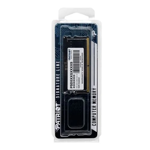 Memoria RAM Patriot 32GB DDR5 5600MHz PC5-44800 CL46 Single Channel SO-DIMM - Black