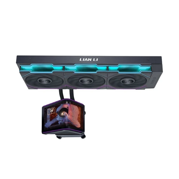 Enfriador Líquido Lian Li HydroShift II OLED Curved 360TL 360mm All in One - Negro