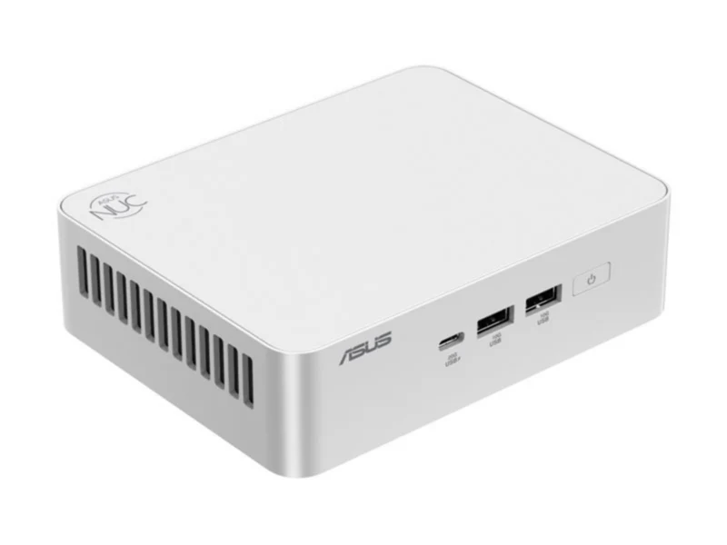 Mini PC ASUS NUC 15 Pro+ RNUC15CRSU5063AU, Intel Core Ultra 5 225H 14 Núcleos, 16GB DDR5, SSD 512 GB, Intel Arc Graphics 130T