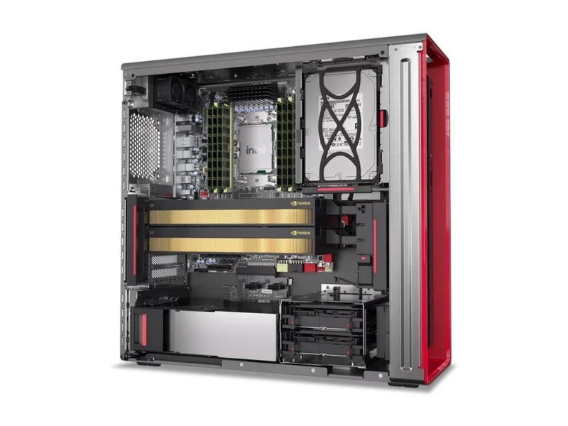 Workstation Lenovo ThinkStation P5 Gen 2 30KB, Intel Xeon 634 12 Núcleos, 32GB DDR5, SSD 1 TB, RTX PRO