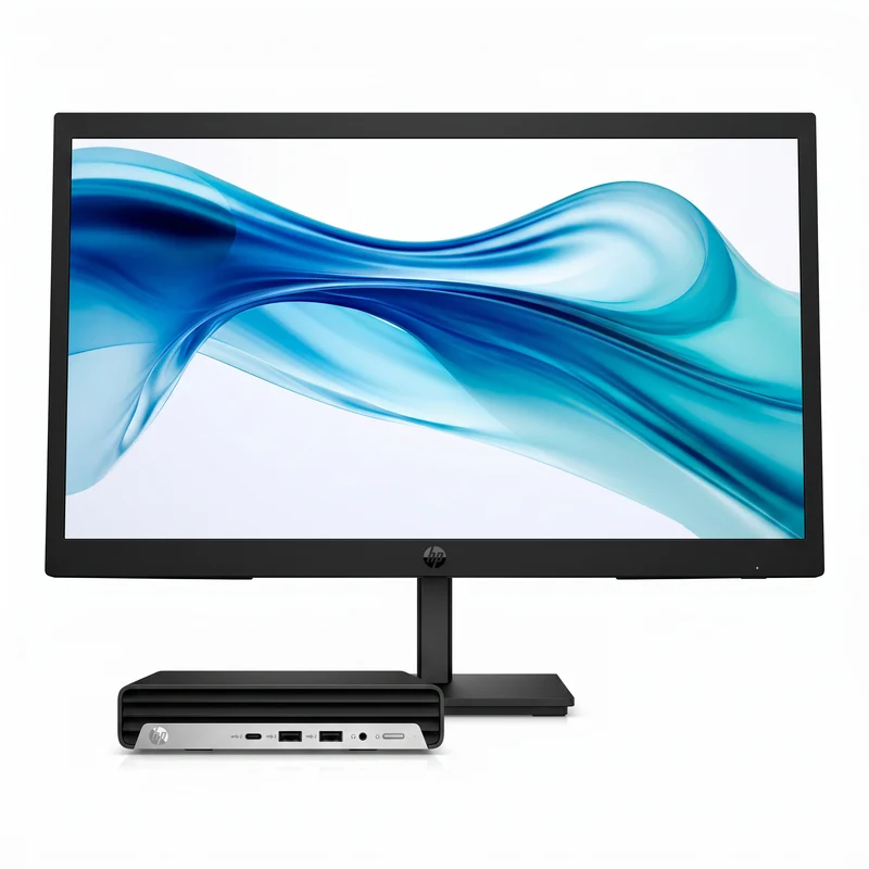Combo Computador HP Pro Mini 260 G9 - Intel Core i5-1334U - 8 GB - 512 GB SSD + Monitor HP 322pv 21.5"