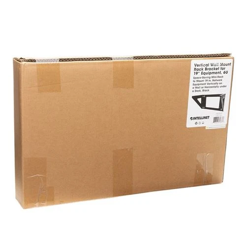Case Intellinet Vertical Wall Mount Rack Bracket for 19" Equipment - 6U