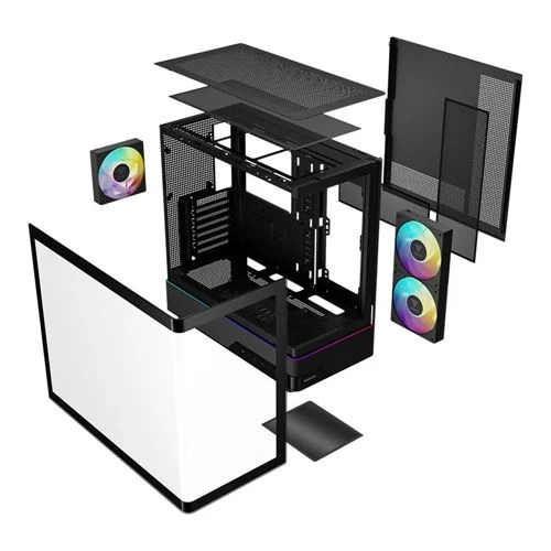 Case Gamdias ATLAS M5 CG Tempered Glass ATX Mid-Tower