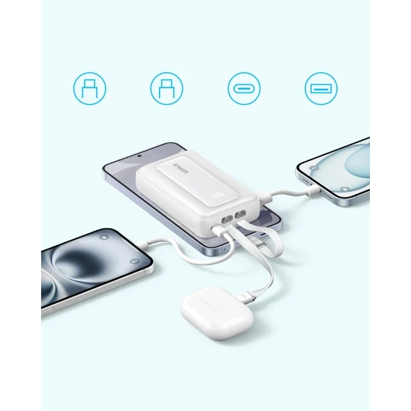 Power Bank Anker ZOLO 10K 35W Dual USB-C