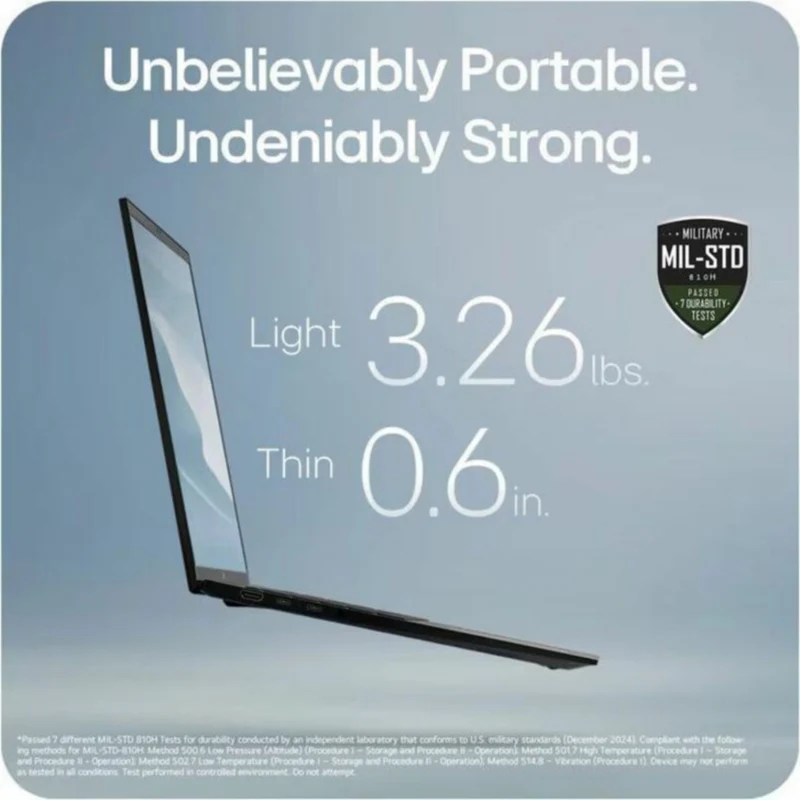 Laptop LG gram Pro 17Z90TR-E.AZB8U1, Intel Core Ultra 9 285H 16 Núcleos, 32GB, 1 TB, RTX 5050