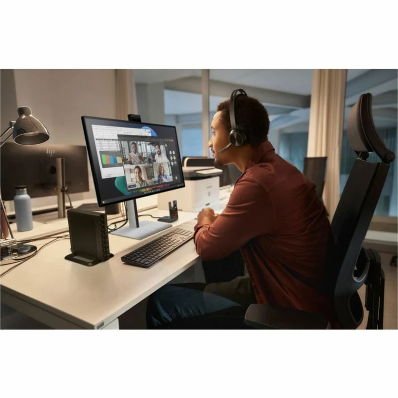 Mini PC HP EliteDesk, Intel Core Ultra 7 265T 20 Núcleos, 16GB DDR5, 512 GB SSD, Intel® Q870 (vPro®)