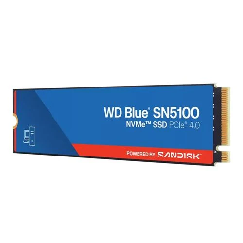 Disco Duro SSD WD Blue SN5100 4 TB 3D QLC NAND Flash PCIe Gen 4 x 4 NVMe M.2