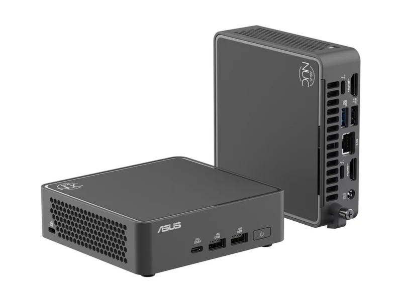 Mini PC ASUS NUC 15 Pro Slim Kit RNUC15CRKV70000U, Intel Core Ultra 7 265H 16 Núcleos, 0GB DDR5, no HDD, Intel Arc Graphics 140T