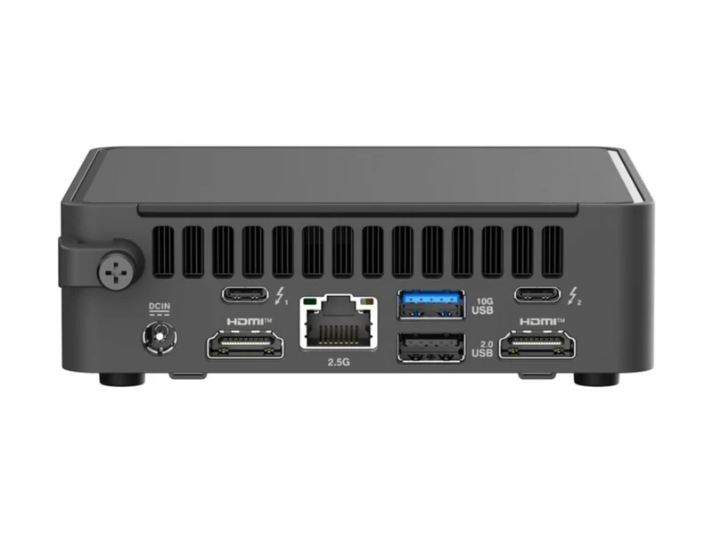 Mini PC ASUS NUC 15 Pro Slim Kit RNUC15CRKI30000U, Intel Core i3 100U 6 Núcleos, 0GB DDR5, no HDD, Intel Graphics