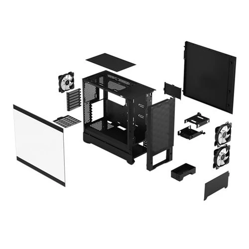 Case Fractal Design Pop Air RGB Tempered Glass ATX Mid-Tower