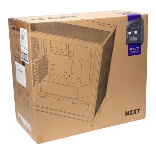 Case NZXT H7 Flow (2024) Tempered Glass ATX Mid-Tower