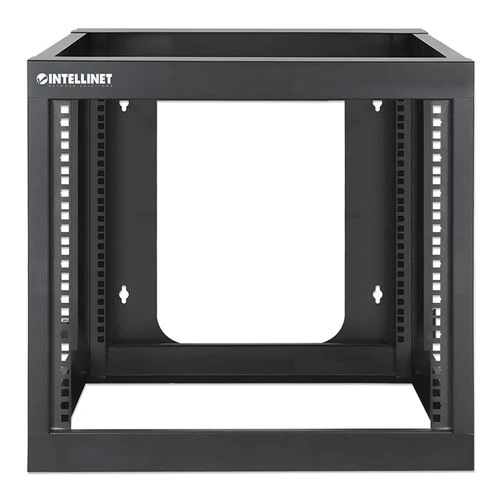 Case Intellinet 19" Wall Mount 4-Post Open Frame Network Rack - 9U