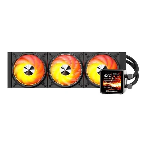 Enfriador Líquido darkFlash EXPLORE DE360 360mm All in One Liquid CPU Cooling Kit - Black 360mm All in One