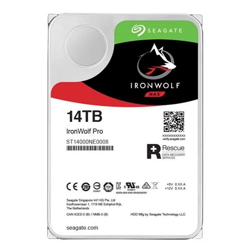 Disco Duro HDD Seagate IRONWOLF PRO 14TB