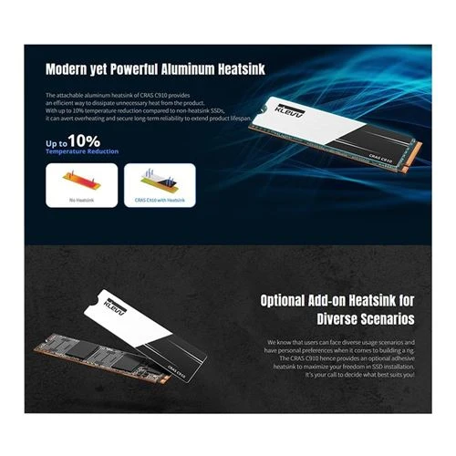 Disco Duro SSD KLEVV C910G 500GB