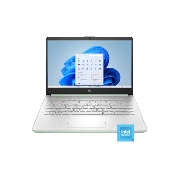 Laptop HP Intel Processor N150 (3.6GHz) 4 GB RAM 128 GB UFS 14" Intel Graphics Win 11 Home - Willow Green