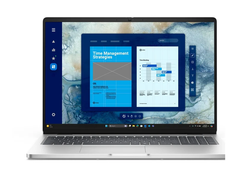 Laptop Dell Pro 16 PC16250, Intel Core Ultra 7-255U 12 Núcleos, 16GB DDR5, 512GB SSD, Intel Graphics